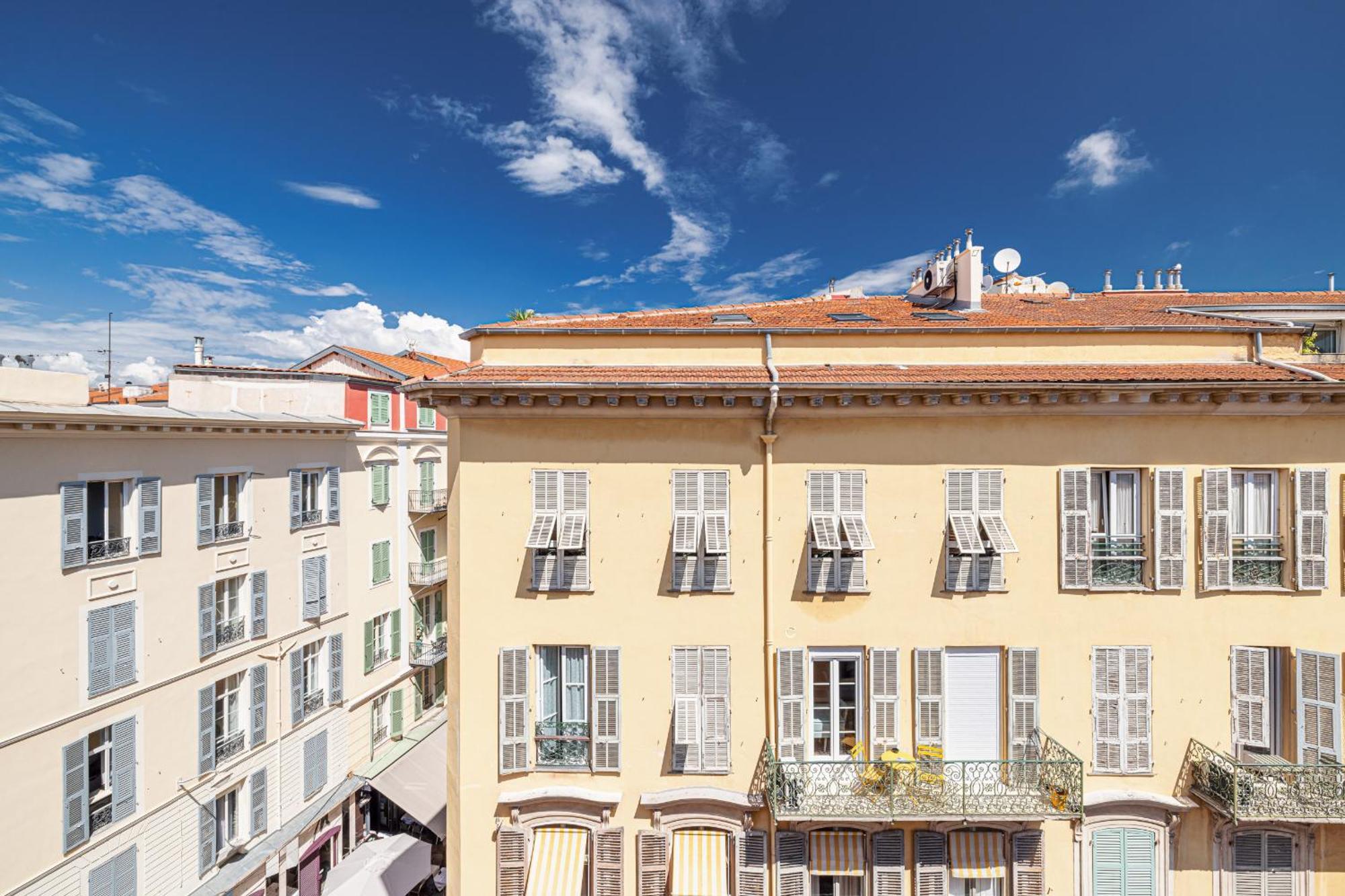 Apartment Massena Street - 1 Bdr Duplex With Ac & Parking Nizza
