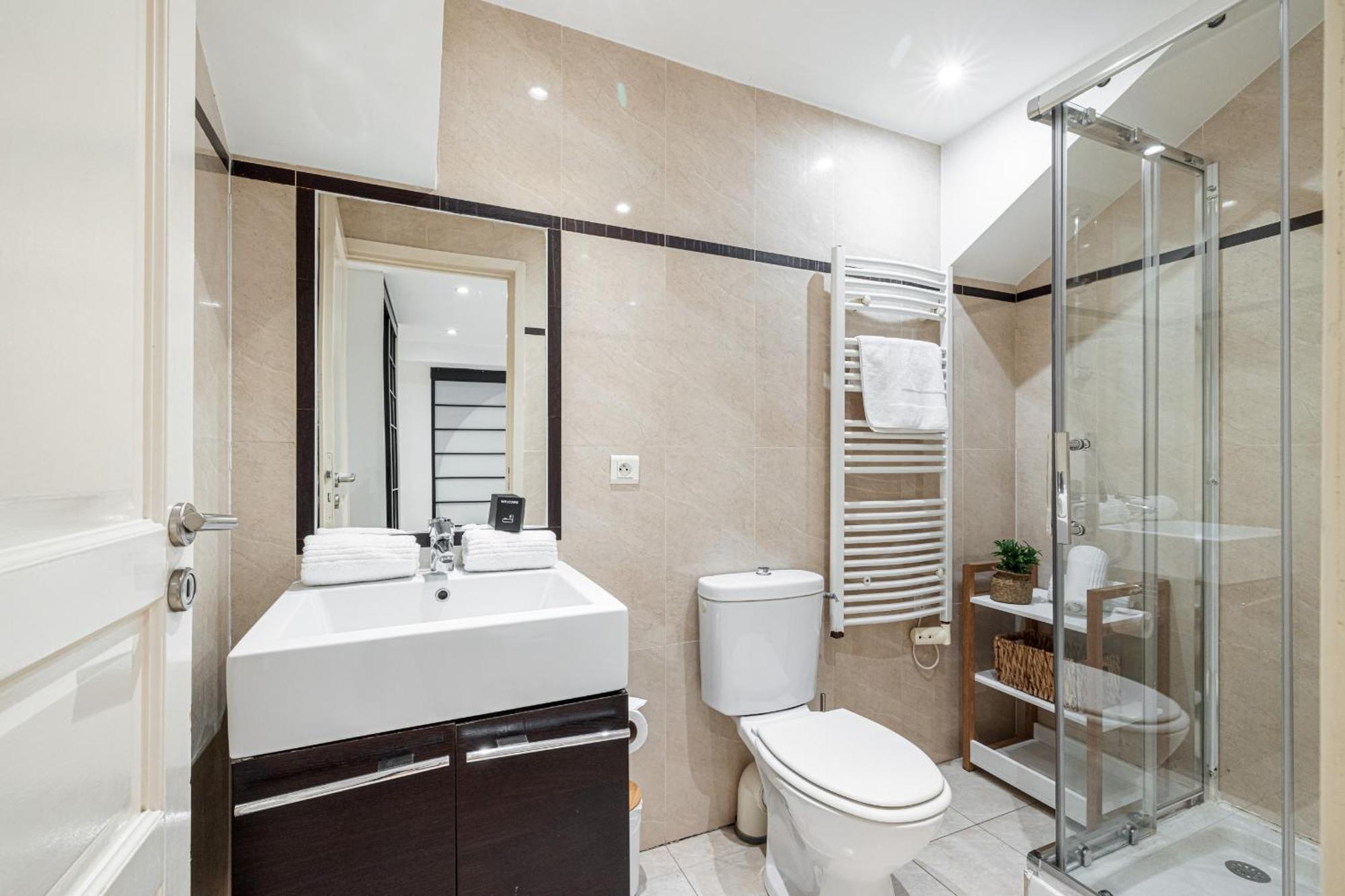 Apartment Massena Street - 1 Bdr Duplex With Ac & Parking Nizza